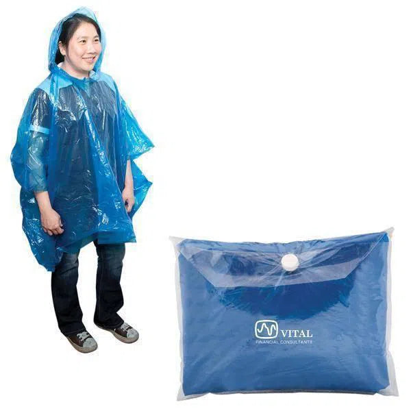 Custom Logo Disposable Poncho, Goose - Custom Logo, Canada