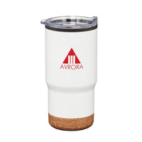Custom Logo Donana Tumbler w/Cork Base - 20oz