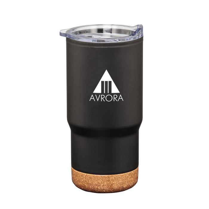 Custom Logo Donana Tumbler w/Cork Base - 20oz