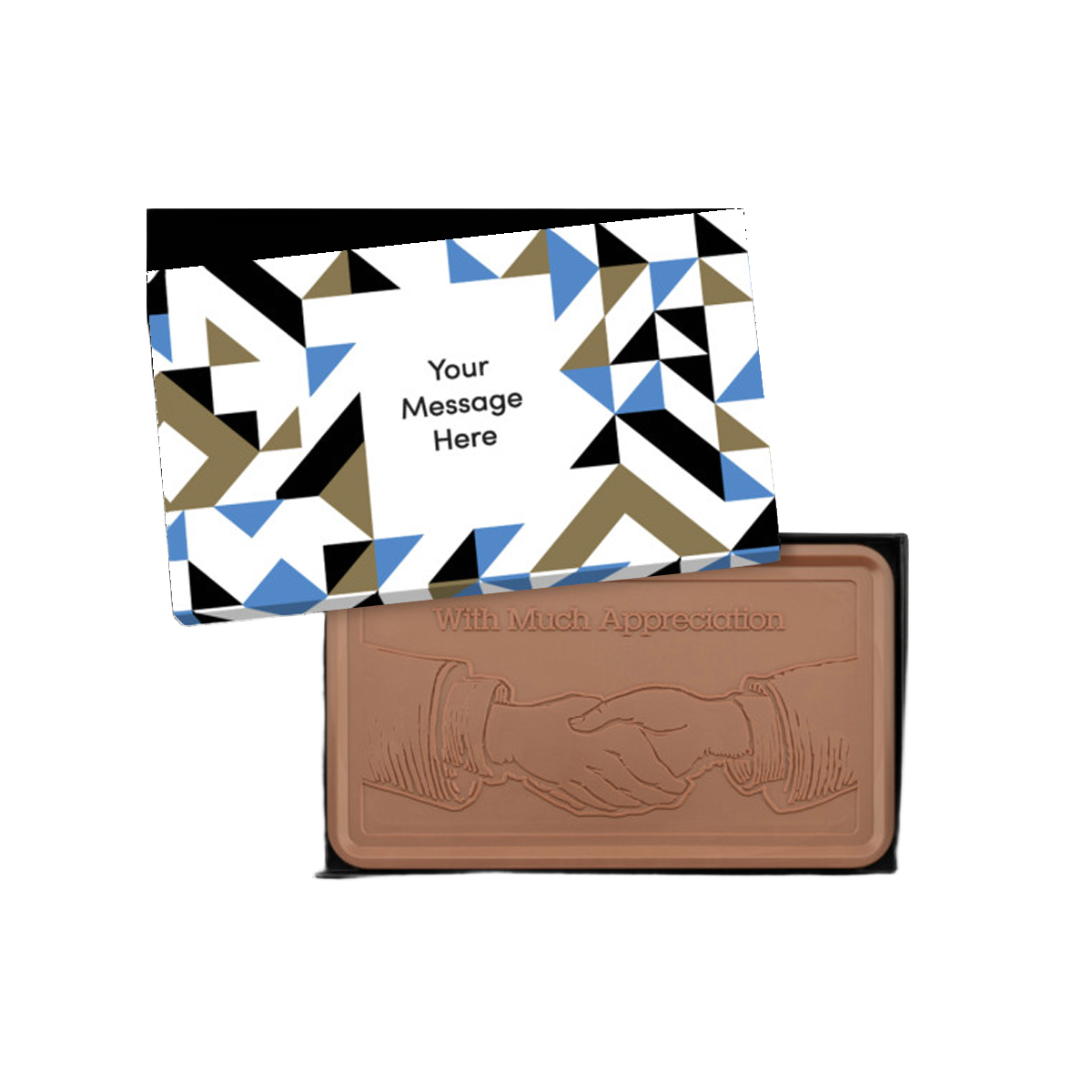 Custom Logo Epic 1lb. Chocolate Bar – Personalized Packaging – Appreciation