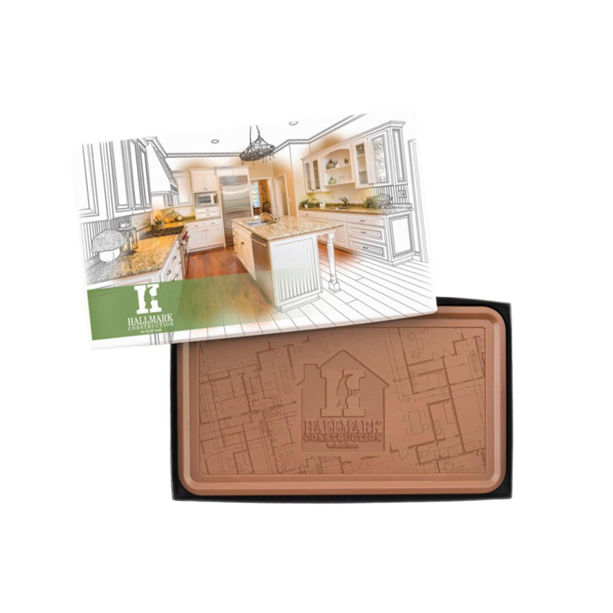 Custom Logo Epic 1lb. Engraved Chocolate Bar – Classic Packaging