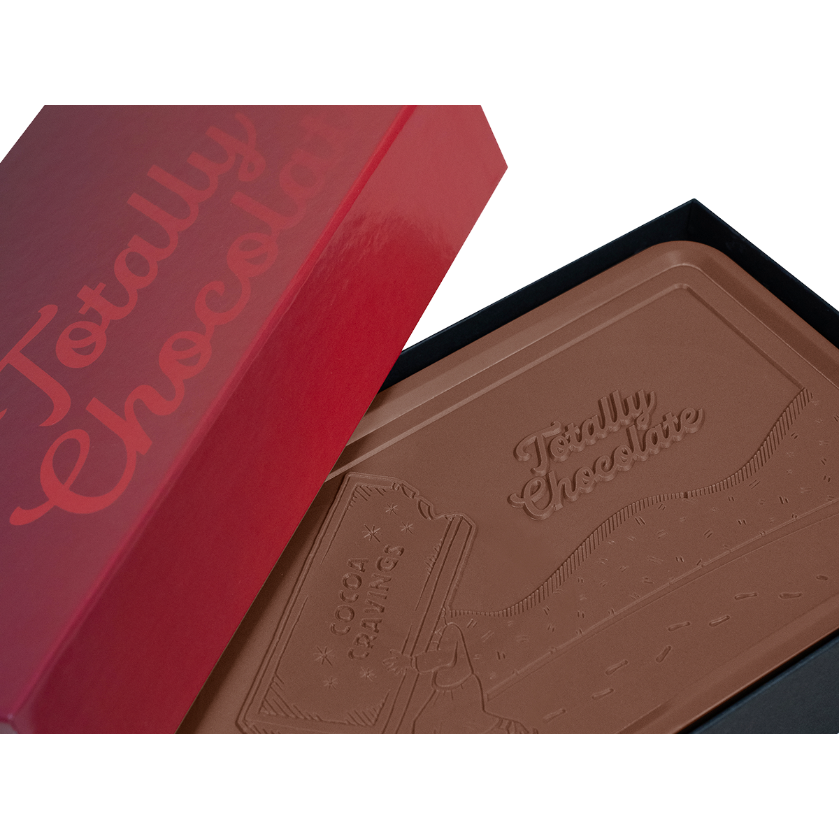 Custom Logo Epic 1lb. Engraved Chocolate Bar – Luxury Packaging