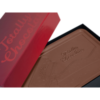 Custom Logo Epic 1lb. Engraved Chocolate Bar – Luxury Packaging