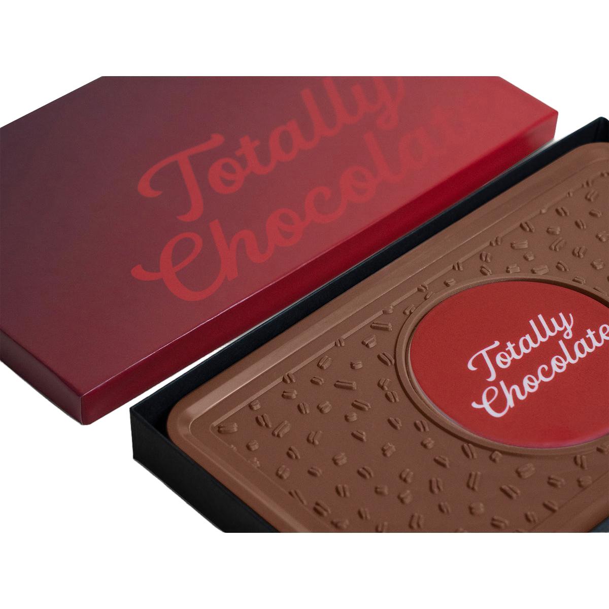 Custom Logo Epic 1lb. Engraved Combo Chocolate Bar – Classic Packaging