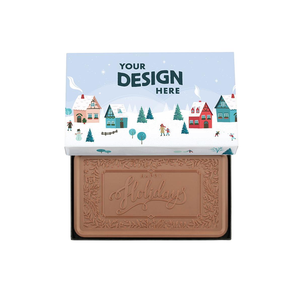 Custom Logo Epic 1lb. Quick Ship Engraved Chocolate Bar – Personalized Packaging
