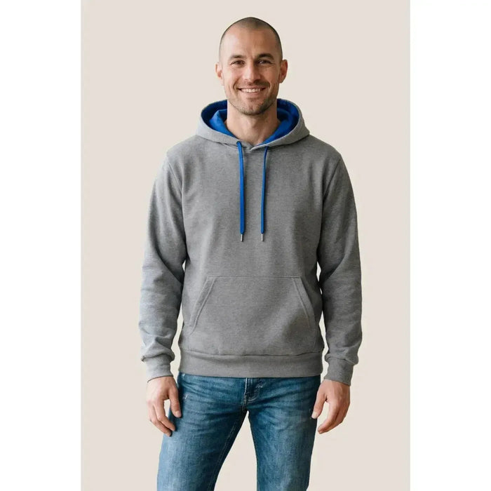 Custom Logo Ethica Contrast Hooded Sweatshirt