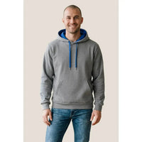 Custom Logo Ethica Contrast Hooded Sweatshirt