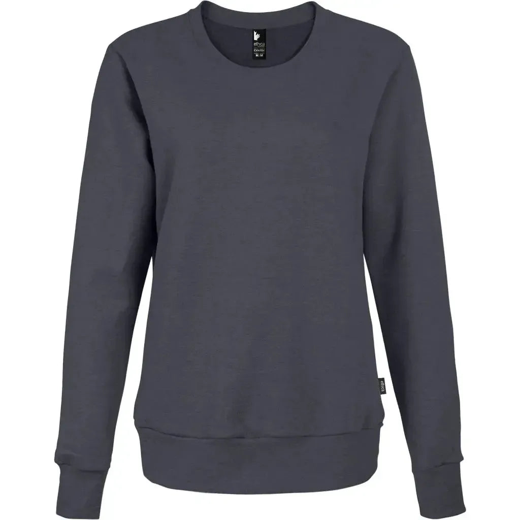 Custom Logo Ethica Crewneck Sweatshirt - Women