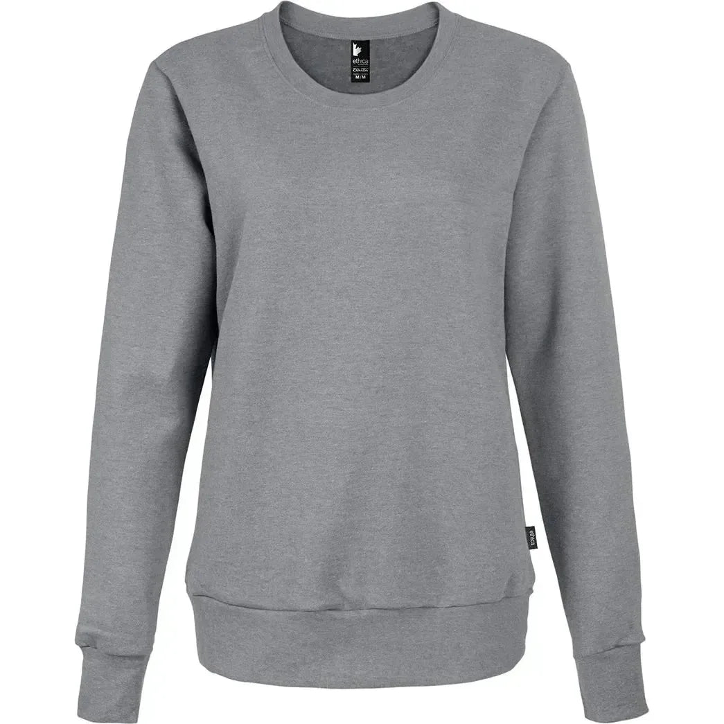 Custom Logo Ethica Crewneck Sweatshirt - Women