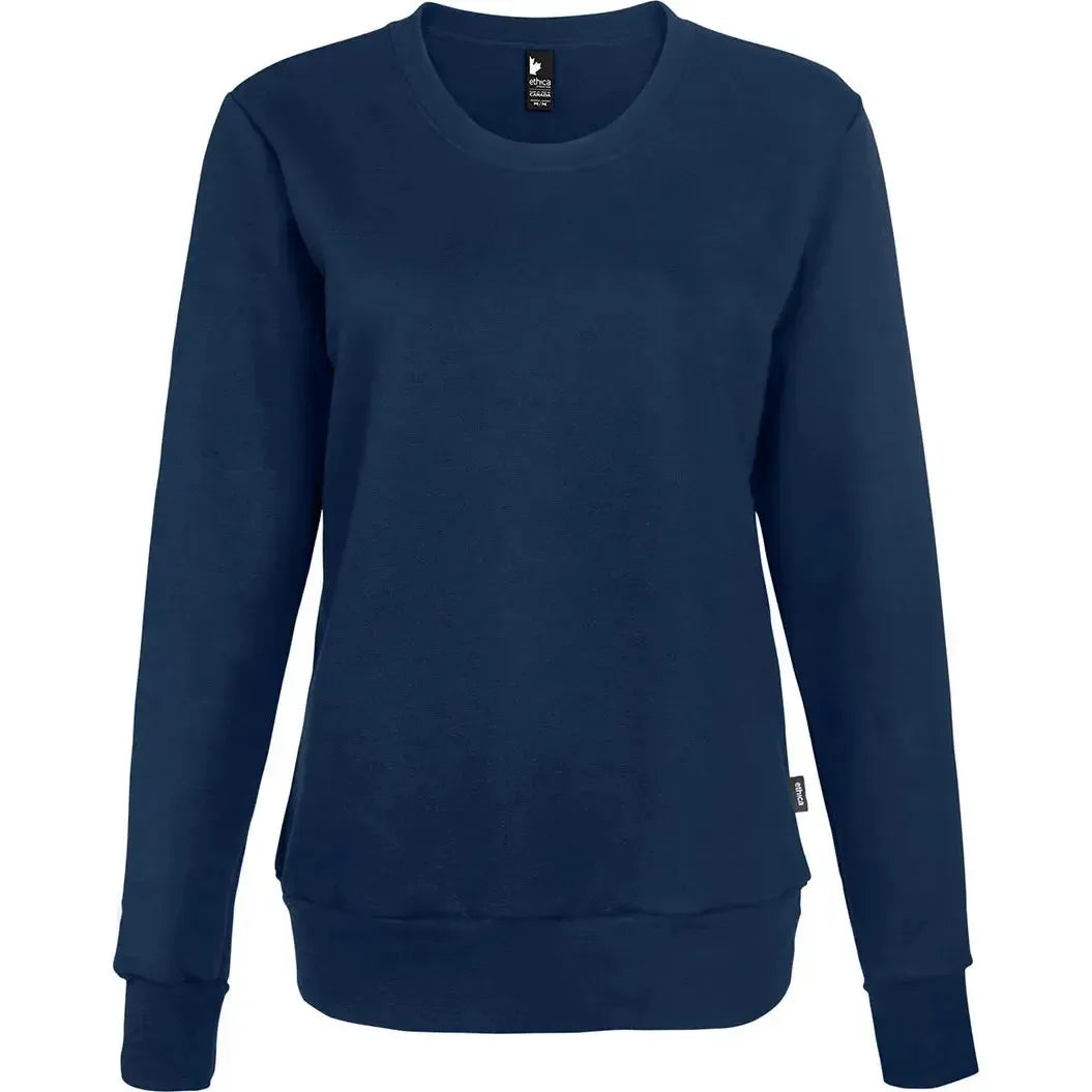 Custom Logo Ethica Crewneck Sweatshirt - Women