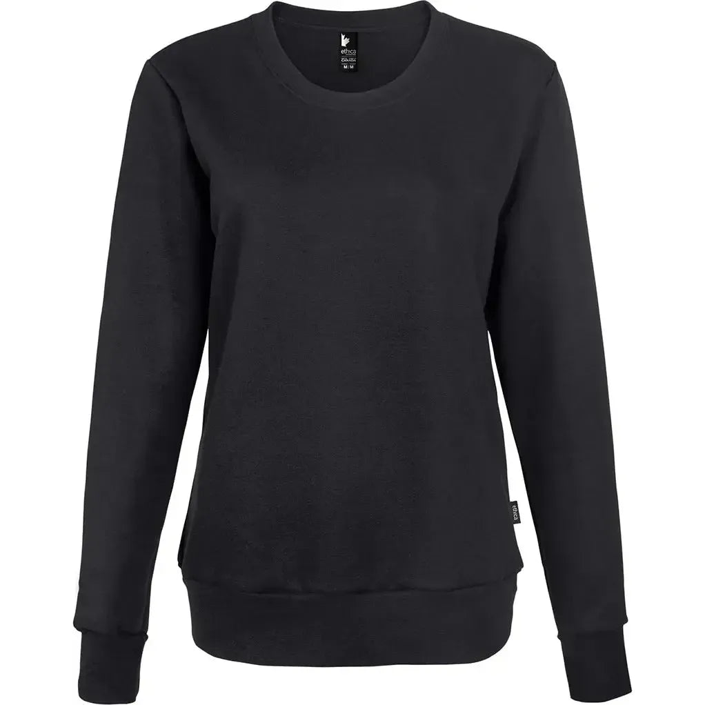 Custom Logo Ethica Crewneck Sweatshirt - Women