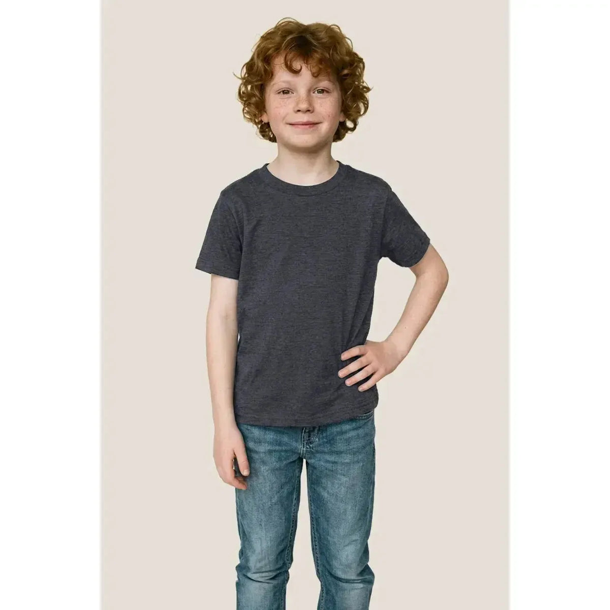 Custom Logo Ethica Crewneck T-shirt - Toddler