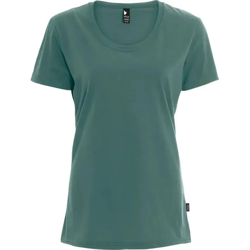 Custom Logo Ethica Crewneck T-shirt - Women