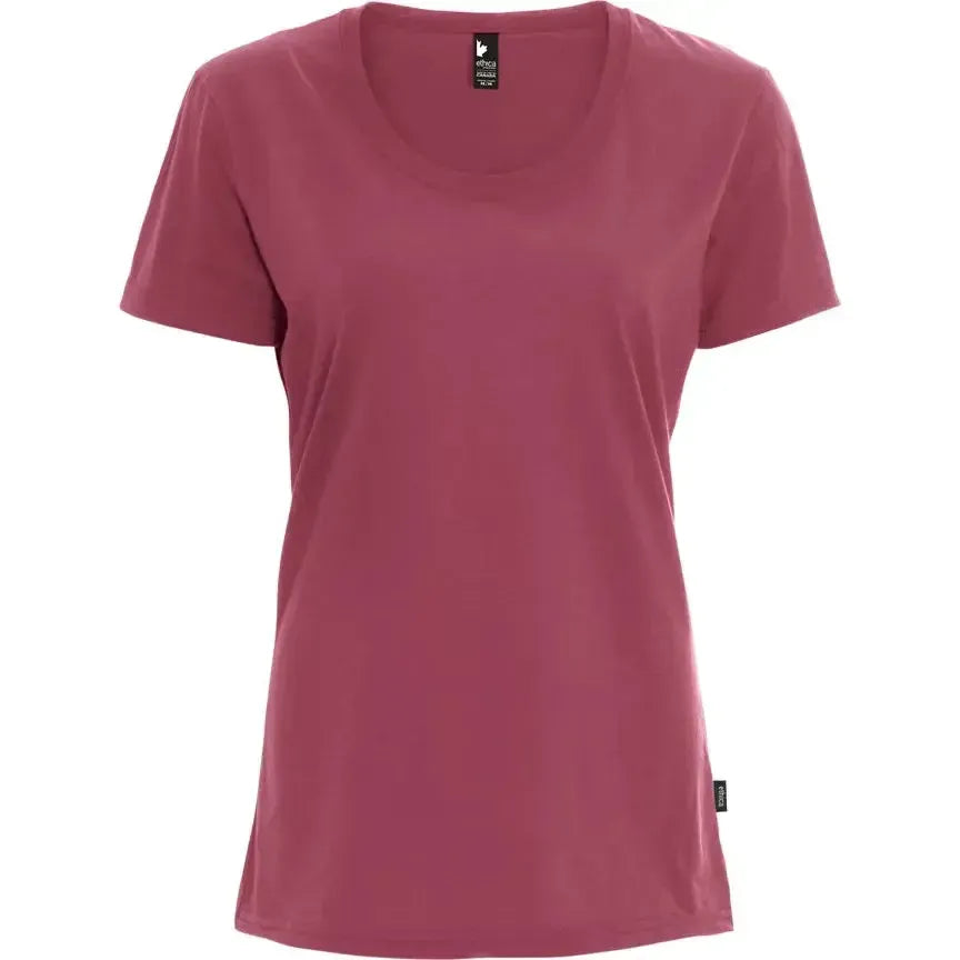 Custom Logo Ethica Crewneck T-shirt - Women