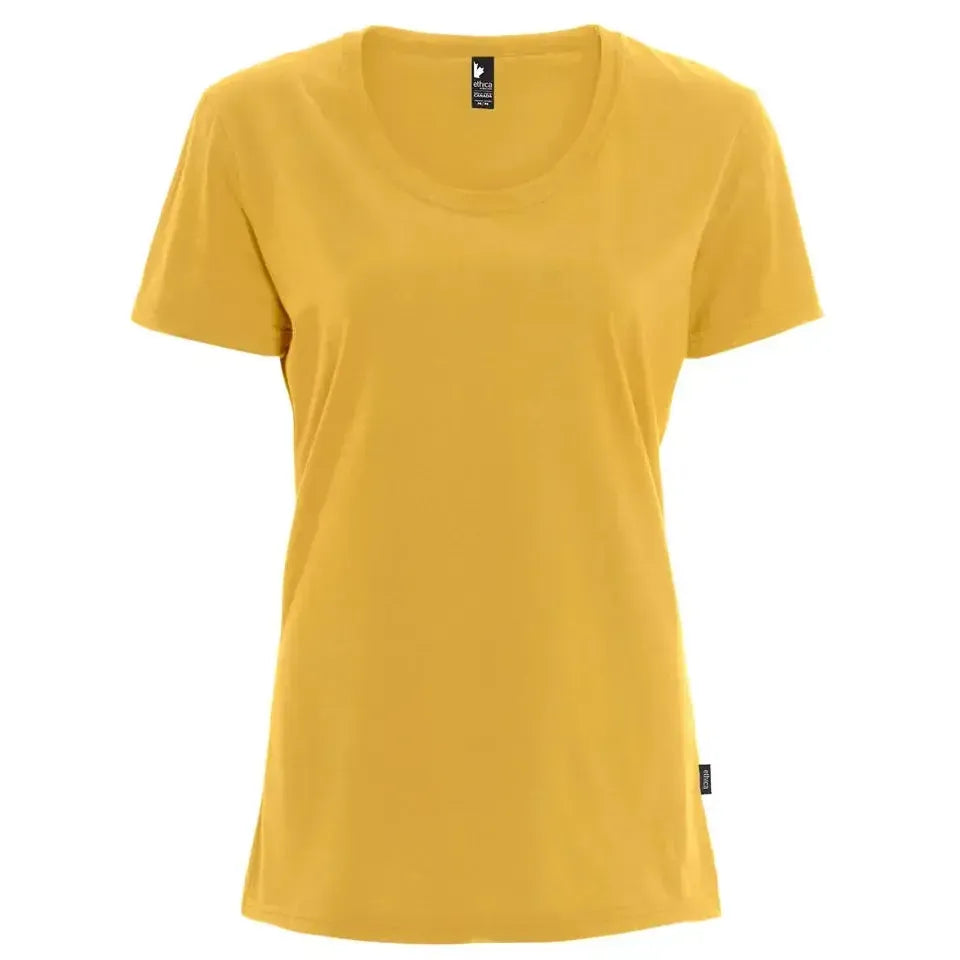 Custom Logo Ethica Crewneck T-shirt - Women