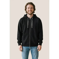 Custom Logo Ethica Hooded Full Zip Sweatshirt