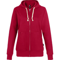 Custom Logo Ethica Hooded Full Zip Sweatshirt - Women