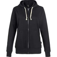 Custom Logo Ethica Hooded Full Zip Sweatshirt - Women