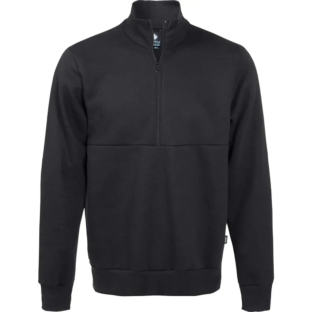 Custom Logo Ethica Quarter-zip Sweatshirt