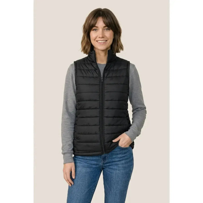 Custom Logo Ethica Quilted Vest - Women