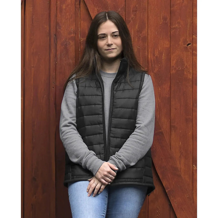 Custom Logo Ethica Quilted Vest - Women