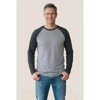Custom Logo Ethica Raglan Long Sleeve T-shirt