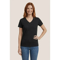 Custom Logo Ethica V-neck T-shirt - Women