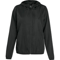 Custom Logo Ethica Windbreaker Hooded Jacket - Women