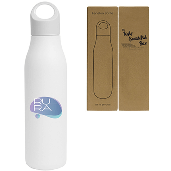 Custom Logo Fenelon Steel Bottle - Double Walled Insulated