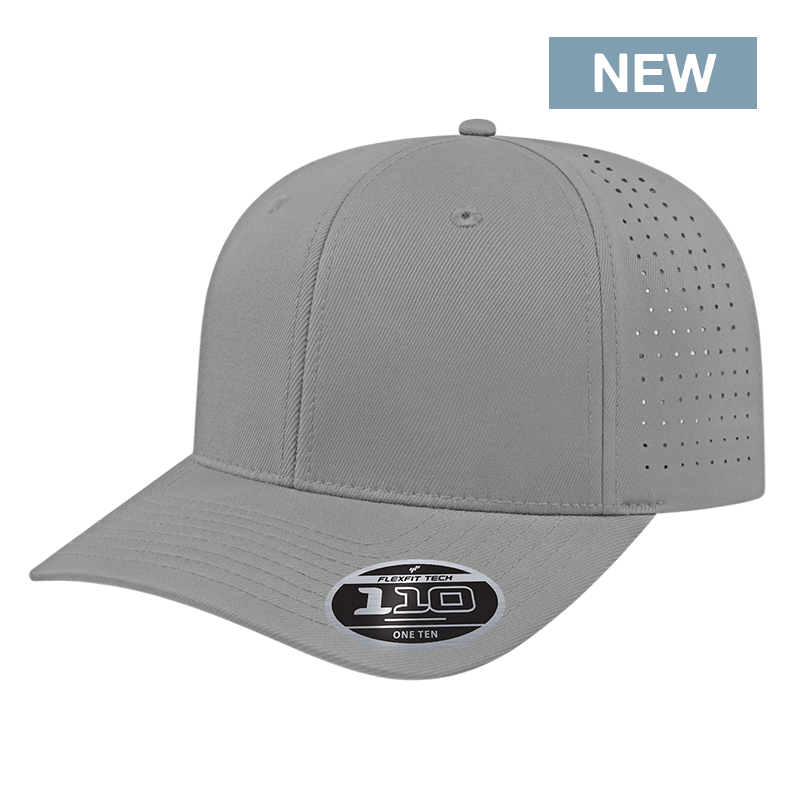 Custom Logo Flexfit 110® Perforated Performance Snap Back Cap