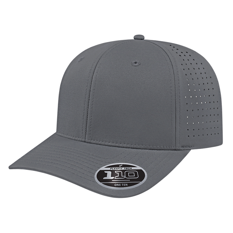 Custom Logo Flexfit 110® Perforated Performance Snap Back Cap