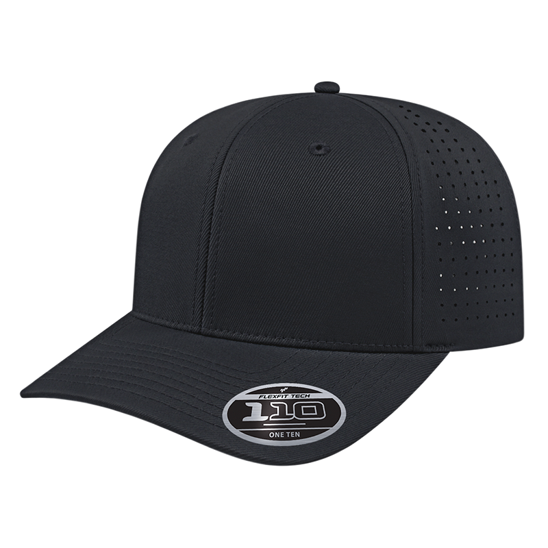Custom Logo Flexfit 110® Perforated Performance Snap Back Cap