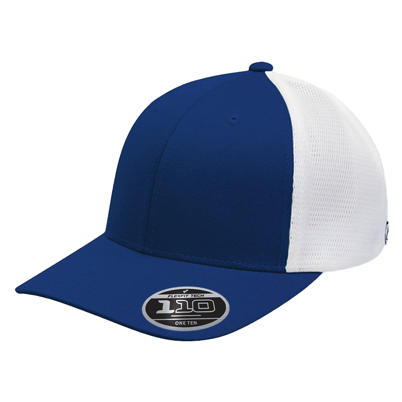 Custom Logo Flexfit 110® Poly/Cotton Blend Performance Mesh Back Cap