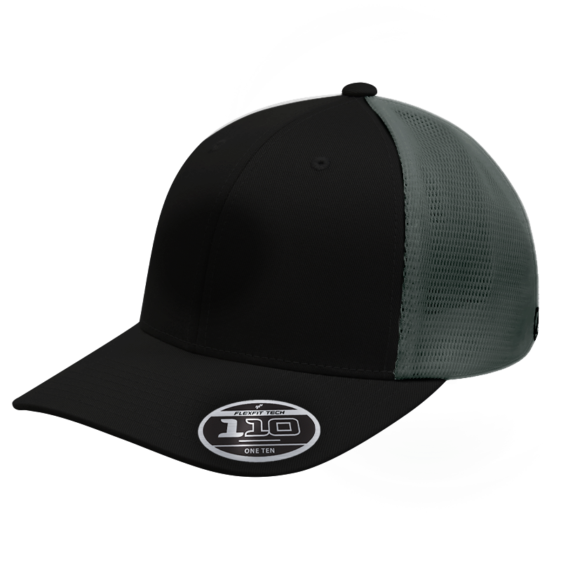 Custom Logo Flexfit 110® Poly/Cotton Blend Performance Mesh Back Cap