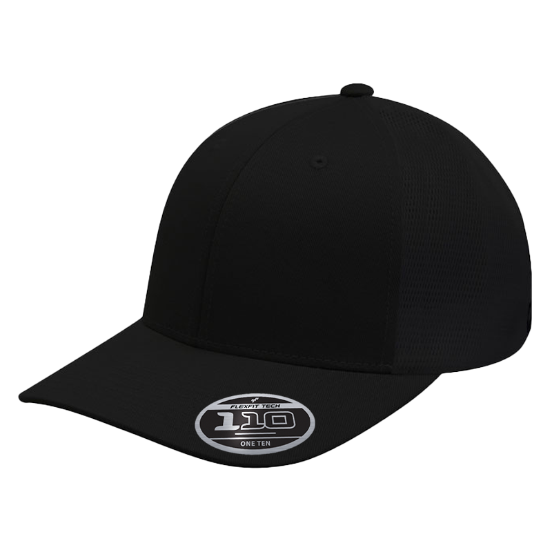 Custom Logo Flexfit 110® Poly/Cotton Blend Performance Mesh Back Cap