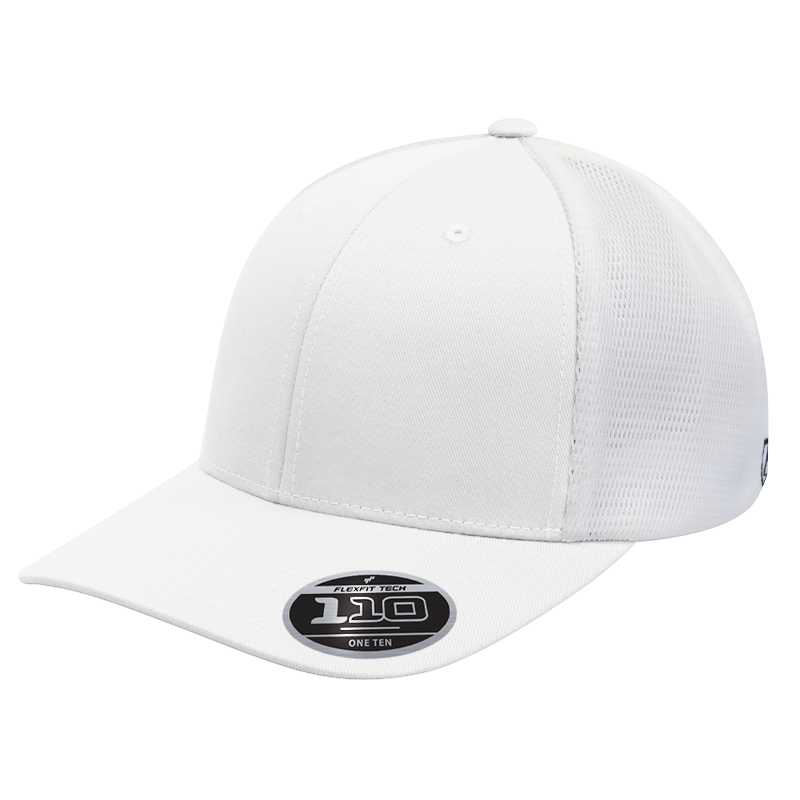 Custom Logo Flexfit 110® Poly/Cotton Blend Performance Mesh Back Cap