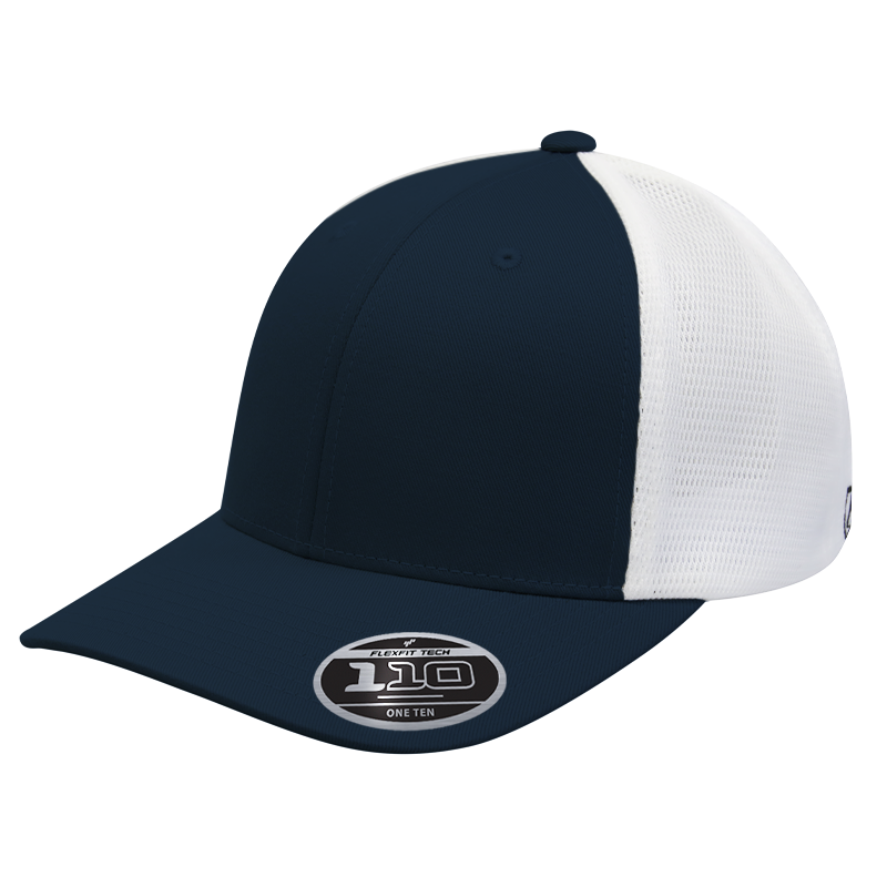 Custom Logo Flexfit 110® Poly/Cotton Blend Performance Mesh Back Cap