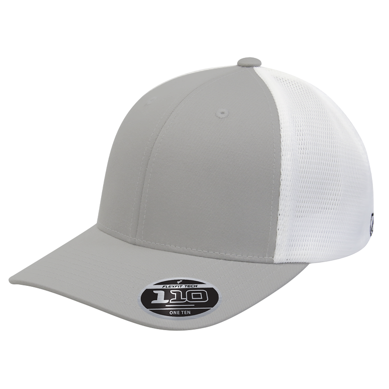 Custom Logo Flexfit 110® Poly/Cotton Blend Performance Mesh Back Cap