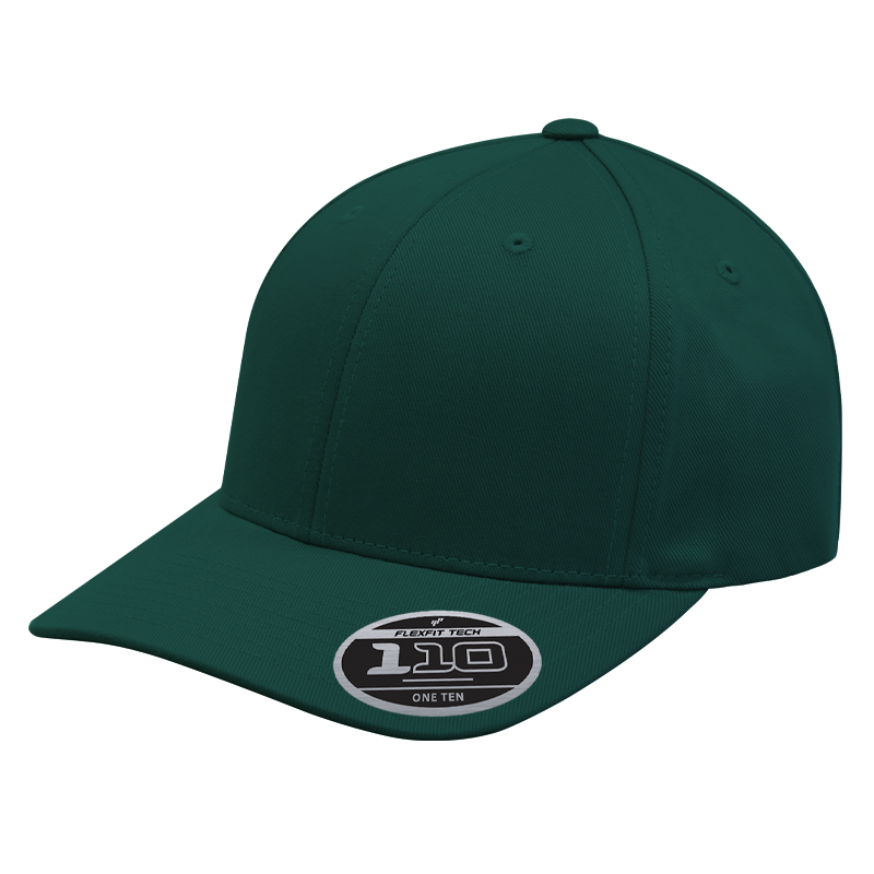 Custom Logo Flexfit 110® Poly/Cotton Blend Performance Snap Back Cap