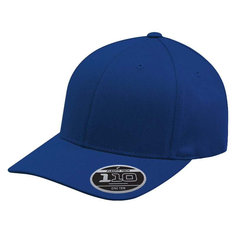 Custom Logo Flexfit 110® Poly/Cotton Blend Performance Snap Back Cap