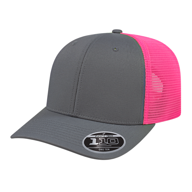 Custom Logo Flexfit 110® Trucker Mesh Back Cap