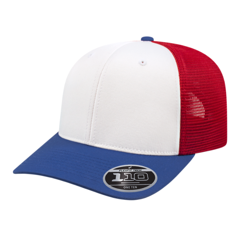Custom Logo Flexfit 110® Trucker Mesh Back Cap