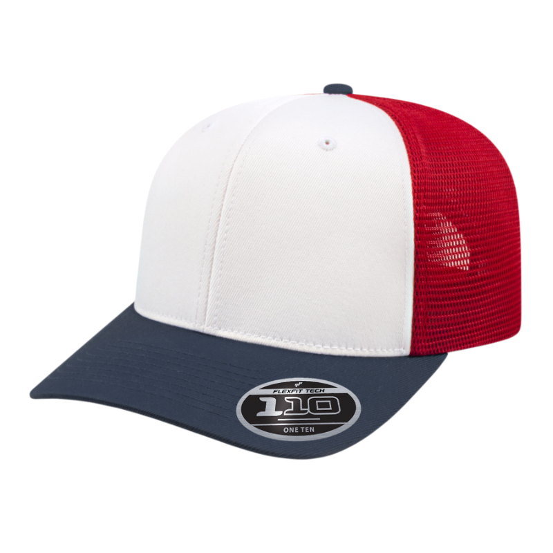 Custom Logo Flexfit 110® Trucker Mesh Back Cap
