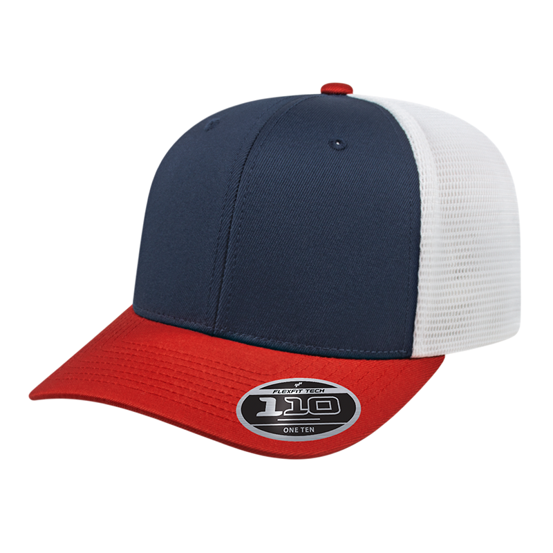 Custom Logo Flexfit 110® Trucker Mesh Back Cap