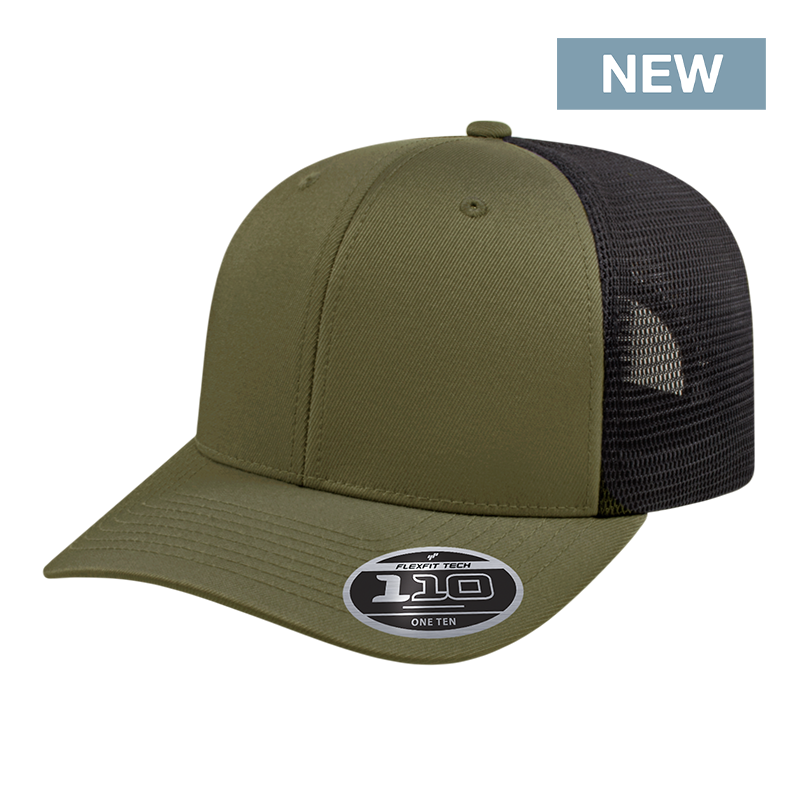 Custom Logo Flexfit 110® Trucker Mesh Back Cap