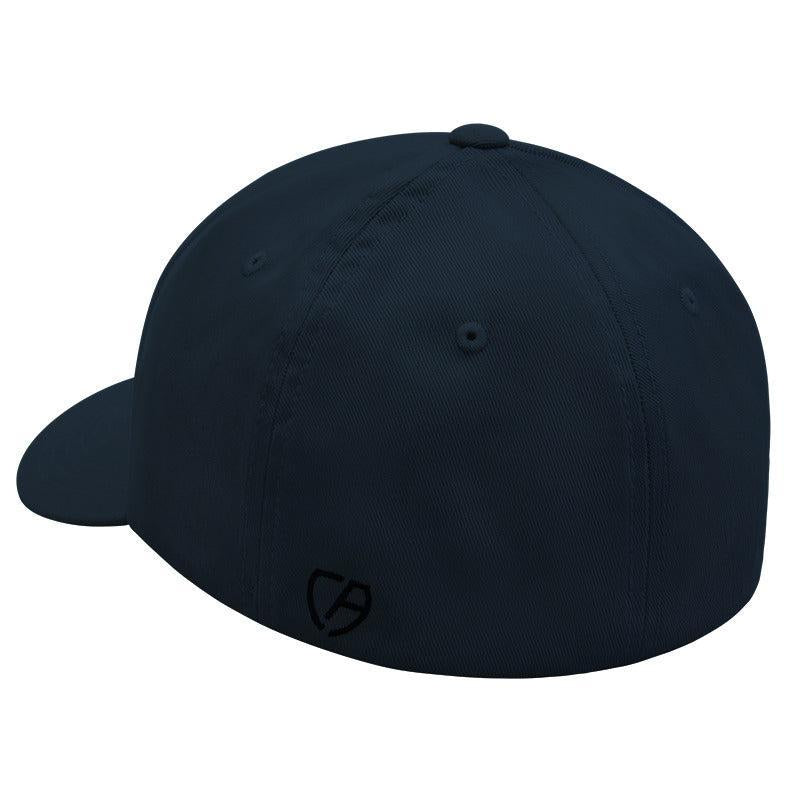 Custom Logo Flexfit ® Poly/Cotton Blend Performance Fitted Cap