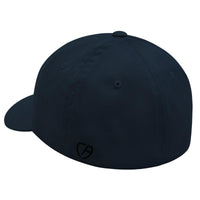 Custom Logo Flexfit ® Poly/Cotton Blend Performance Fitted Cap