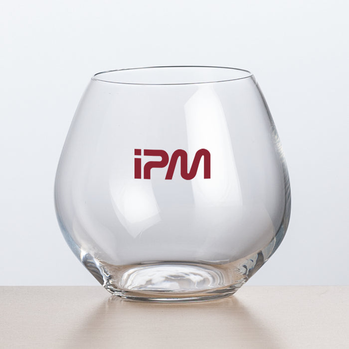 Custom Logo Florentina Stemless Wine - Imprinted