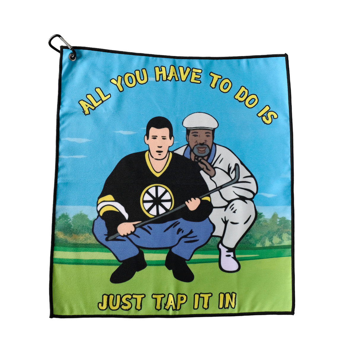 Custom Logo Full Colour Microfiber Golf Towel