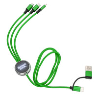 Custom Logo Fuller Light-Up Multi-Charge Cable